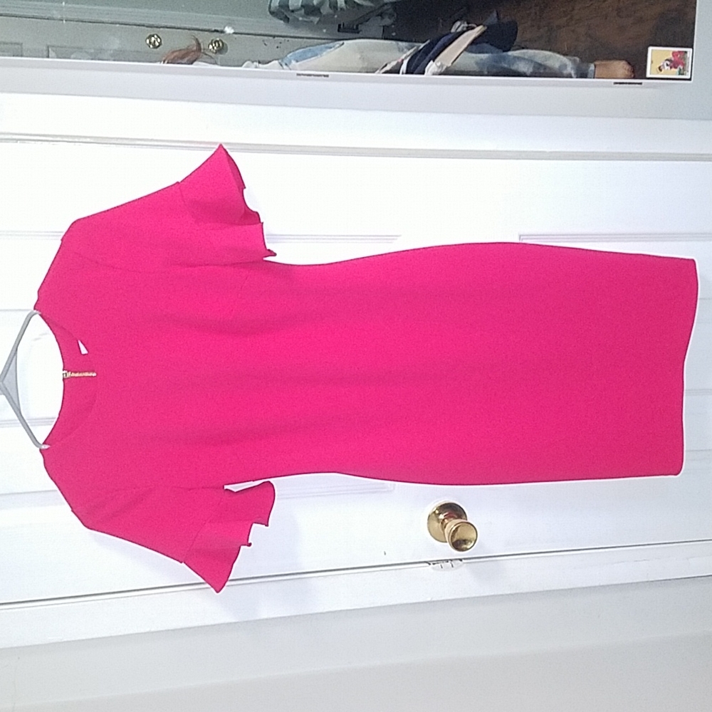 Pink Calvin Klein dress